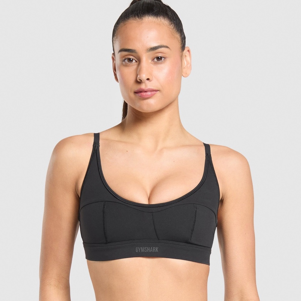 Gymshark Women's Charcoal Sports Bra